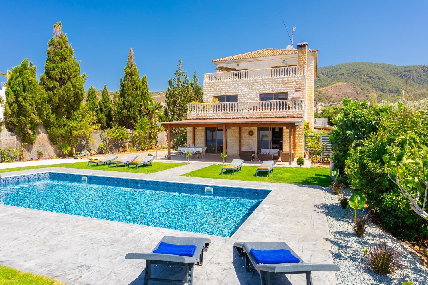 Villa Beach Heaven Pomos Exteriör bild