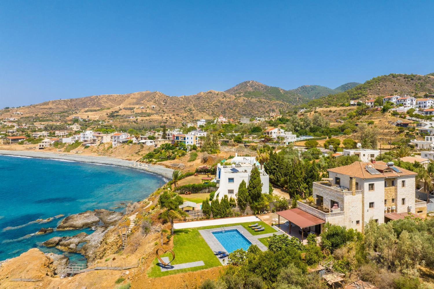 Villa Beach Heaven Pomos Exteriör bild